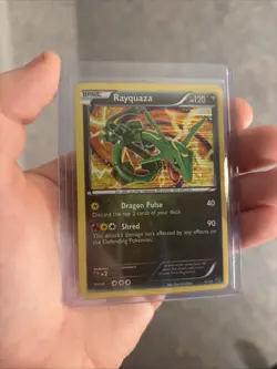 2012 Pokemon B&W Dragon Vault #11 Rayquaza Holo - Image 1