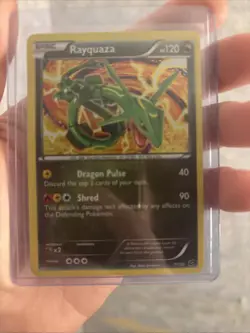 2012 Pokemon B&W Dragon Vault #11 Rayquaza Holo - Image 5