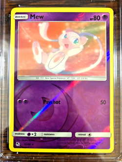 Mew Reverse Holo Rare #32 - CGC MINT+ 9.5 - 2019 SM Hidden Fates - Pokemon TCG - Image 2