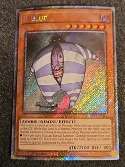 Yu-Gi-Oh! TCG 1x Il Blud (Platinum Secret Rare) RA03-EN186 x1 - Image 1