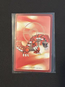 Torchic pokemon Playing Poker Card Groudon Nintendo Japanese Very Rare - Image 2