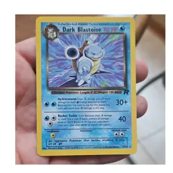 Pokemon Dark Blastoise Team Rocket Rare 20/82 70 HP Stage 1 Regular English Card - Image 1