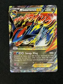 M Salamence EX XY171 Holo XY Black Star Promo Pokemon Card - Image 1