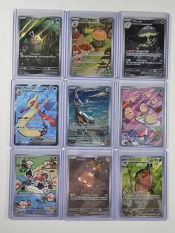 FEEBAS 2025 POKEMON ILLUSTRATION RARE SCARLET & VIOLET CARDS Q2283 - Image 1