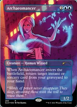 Archaeomancer - Light Play MTG Secret Lair - Image 1