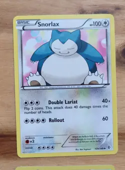 Pokemon TCG Card Steelix, Snorlax, Bulbasaur, Heracross Reverse Holofoil Rare - Image 4