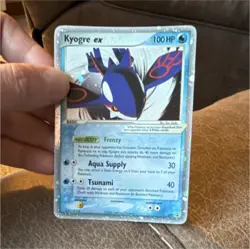 Kyogre ex 001 Nintendo Promo Holo Promo EX 100 HP English Pokemon TCG Card - Image 1