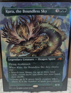 Kura, the Boundless Sky (Borderless) - Kamigawa: Neon Dynasty (NEO) - Image 1