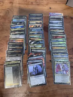 MTG Magic the Gathering Cards Lot 300-400 Ct 210 Rares 28 Secret Lair All Sleeve - Image 2