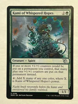 MTG - Kami of Whispered Hopes - MoM - NM - Magic the Gathering - Image 1