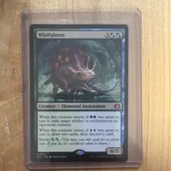 Wizards of the Coast Wistfulness Lorwyn Eclipsed Foil #0252 Blue/Green English - Image 1