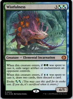 Wistfulness 252 Mythic Lorwyn Eclipsed Magic: The Gathering Foil Near Mint - Image 1