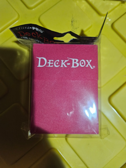 Ultra-Pro Deck Box Pink NIB / Sealed - Image 1