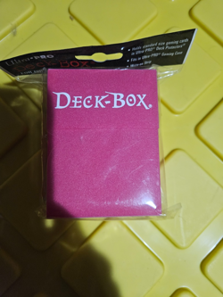 Ultra-Pro Deck Box Pink NIB / Sealed - Image 1
