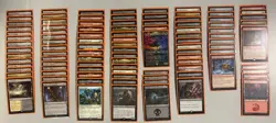 Most Wanted Commander Deck, Outlaws Of Thunder Junction Sleeved Deck Only MTG - Image 1
