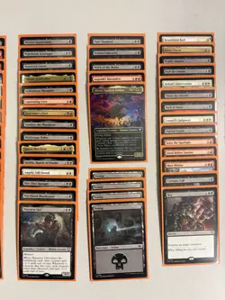 Most Wanted Commander Deck, Outlaws Of Thunder Junction Sleeved Deck Only MTG - Image 3