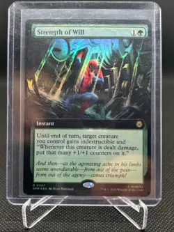 MTG - Strength of Will - Extended - SPM 267 - Foil - NM - Image 1