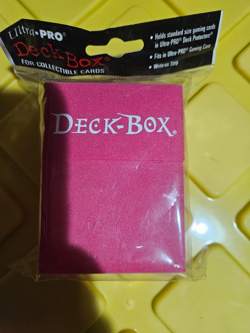 Ultra-Pro Deck Box Pink NIB / Sealed - Image 1