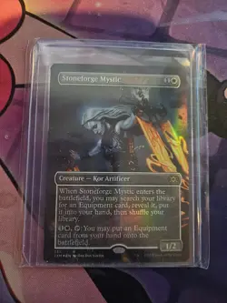 Stoneforge Mystic (Borderless) Double Masters Foil - Image 1