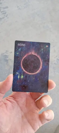 MtG Sol Ring Full Magic Altered Hand Painted Art Original Alter - Image 3