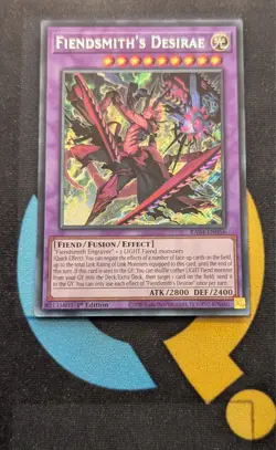 RA04-EN056 Fiendsmith's Desirae Secret Rare 1st Ed YuGiOh - Image 1