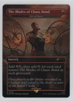 God of War: Greek The Blades Chaos Bond (Rite Flame) Foil Magic #2209 - Image 1