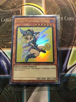 *** DARK MAGICIAN GIRL *** LOST ART ULTRA RARE LART-EN035 YUGIOH! - Image 1