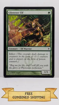 4x Glistener Elf New Phyrexia Regular - Image 2