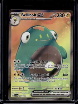 2023 Pokemon SV Paldea Evolved Bellibolt ex Ultra Rare #237/193 - Image 1