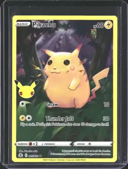 Pikachu 005/025 Holo Rare Celebrations Pokemon NM/M - Image 1