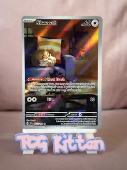 Skwovet - 222/198 - Illustration Rare - Scarlet & Violet Base Pokemon -TCGKITTEN - Image 1