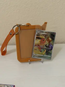 Pokemon Chinese Flareon Keychain With Promo Card Sealed - Image 2