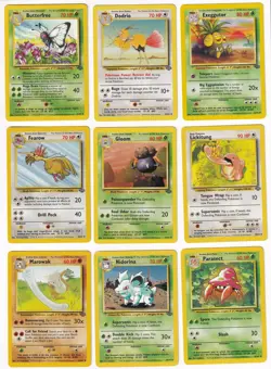 Pokemon Jungle COMPLETE SET Uncommon/Common Vintage WOTC 32 Card Lot MP-NM - Image 2