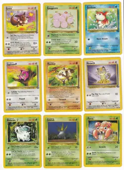 Pokemon Jungle COMPLETE SET Uncommon/Common Vintage WOTC 32 Card Lot MP-NM - Image 4