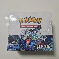 Pokemon Stellar Crown Booster Box - Scarlet & Violet TCG New Sealed - Image 1
