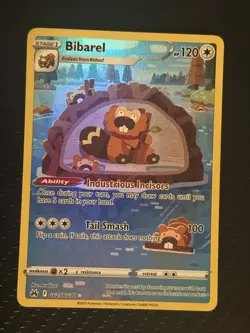 Bibarel GG25/GG70 Holo Crown Zenith: Galarian Gallery Pokemon TCG NM - Image 1