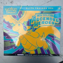 Pokemon TCG Mega Evolution Ascended Heroes Elite Trainer Box ETB Factory Sealed - Image 1