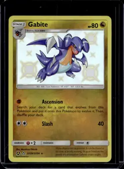 2019 Pokemon SM Hidden Fates Gabite #SV39/SV94 - Image 1