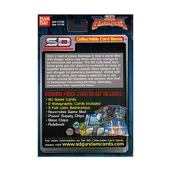 Bandai Gundam Collectable Card Game SD Gundam Force Starter Set SW (VG+/New) - Image 2