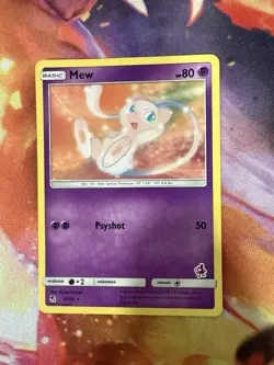 Mew - 32/68 (Mewtwo Stamped) Hidden Fates 032/068 - Image 1