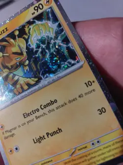 Electabuzz 125/165 Cosmos Holo - HAND SWIRL - Pokemon 151 NM/M - Image 1