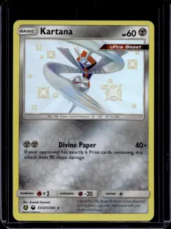 2019 Pokemon SM Hidden Fates Kartana #SV33/SV94 - Image 1