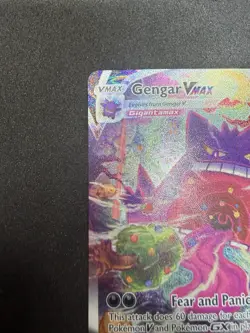 Pokemon Gengar VMAX 271/264 Fusion Strike Secret Rare Holo 320 HP 2021 - Image 3