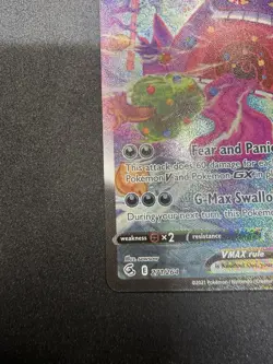 Pokemon Gengar VMAX 271/264 Fusion Strike Secret Rare Holo 320 HP 2021 - Image 4