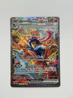 Greninja ex 214/167 Sv06 Twilight Masquerade Ultra Rare Full Art Holo EN - Image 1