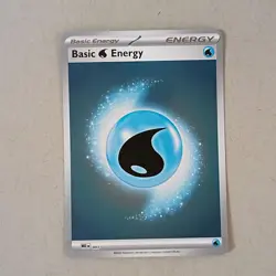 Basic Water Energy - 003 Reverse Holo Mega Evolution Energies Pokemon NM - Image 1