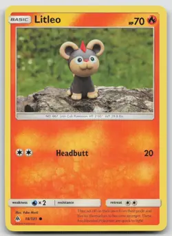 Litleo 18/131 Common Forbidden Light Pokemon NM - Image 1