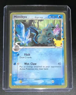 Mimikyu SWSH136 Black Star Promo - Celebrations Pokemon - Image 1