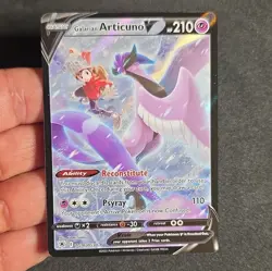 Nintendo Pokemon TCG Galarian Articuno V TG16/TG30 Holo Ultra Rare- PACK FRESH! - Image 1