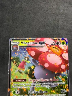 Vileplume GX 4/236 (NM) - SM - Cosmic Eclipse - Ultra Rare - Pokemon TCG - Image 3